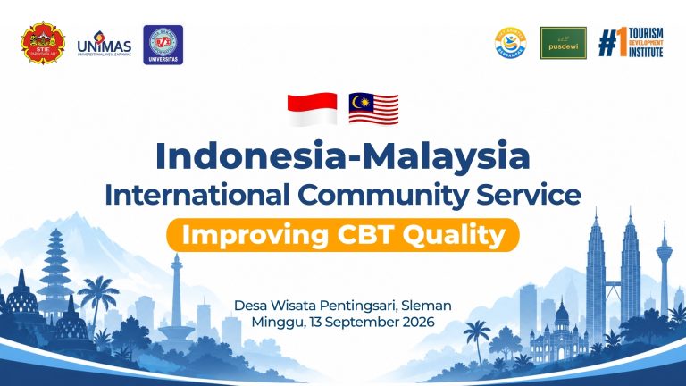 Susilo Budi Winarno, S.H., M.H. buka Indonesia-Malaysia International Community Service di Desa Wisata Pentingsari.